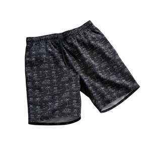 MBX Premium Goods Palm Tree Print Swim Trunks Size L